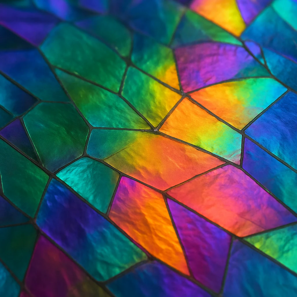 Czym charakteryzuje się dekoracyjna folia dichroiczna?